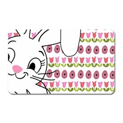 Easter Bunny  Magnet (rectangular) by Valentinaart