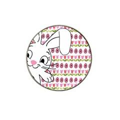 Easter Bunny  Hat Clip Ball Marker (10 Pack) by Valentinaart