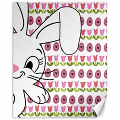 Easter Bunny  Canvas 11  X 14  