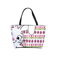 Easter Bunny  Shoulder Handbags by Valentinaart