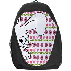 Easter Bunny  Backpack Bag by Valentinaart