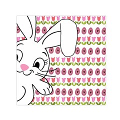 Easter Bunny  Small Satin Scarf (square) by Valentinaart