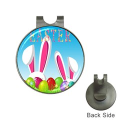 Easter Bunny  Hat Clips With Golf Markers by Valentinaart