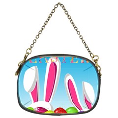 Easter Bunny  Chain Purses (two Sides)  by Valentinaart