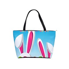 Easter Bunny  Shoulder Handbags by Valentinaart