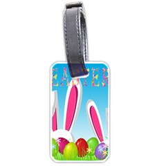 Easter Bunny  Luggage Tags (one Side)  by Valentinaart