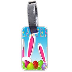 Easter Bunny  Luggage Tags (two Sides) by Valentinaart