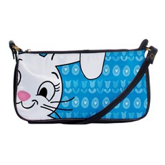 Easter Bunny  Shoulder Clutch Bags by Valentinaart