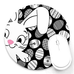 Easter Bunny  Round Mousepads by Valentinaart