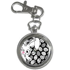 Easter Bunny  Key Chain Watches by Valentinaart