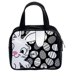 Easter Bunny  Classic Handbags (2 Sides) by Valentinaart