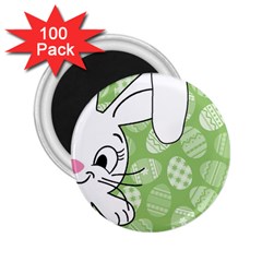 Easter Bunny  2 25  Magnets (100 Pack)  by Valentinaart