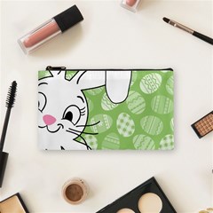 Easter Bunny  Cosmetic Bag (small)  by Valentinaart