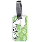 Easter bunny  Luggage Tags (Two Sides) Back