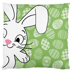 Easter Bunny  Standard Flano Cushion Case (one Side) by Valentinaart