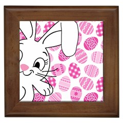 Easter Bunny  Framed Tiles by Valentinaart