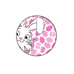 Easter Bunny  Hat Clip Ball Marker by Valentinaart