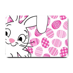 Easter Bunny  Small Doormat  by Valentinaart