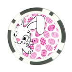 Easter bunny  Poker Chip Card Guard Front