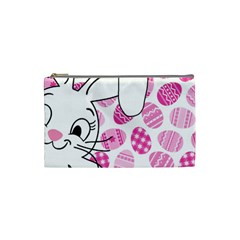 Easter Bunny  Cosmetic Bag (small)  by Valentinaart