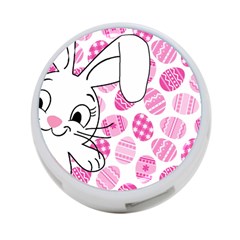 Easter Bunny  4-port Usb Hub (one Side) by Valentinaart