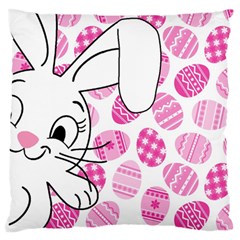 Easter Bunny  Standard Flano Cushion Case (two Sides) by Valentinaart