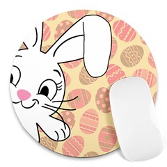 Easter Bunny  Round Mousepads by Valentinaart