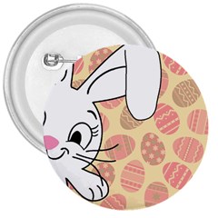 Easter Bunny  3  Buttons by Valentinaart