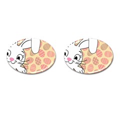 Easter Bunny  Cufflinks (oval) by Valentinaart