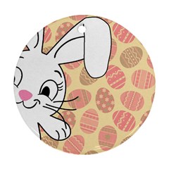 Easter Bunny  Round Ornament (two Sides) by Valentinaart