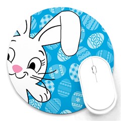 Easter Bunny  Round Mousepads by Valentinaart