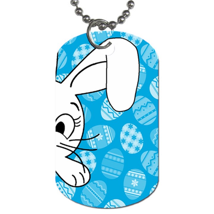 Easter bunny  Dog Tag (One Side)