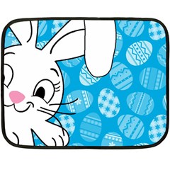 Easter Bunny  Fleece Blanket (mini) by Valentinaart