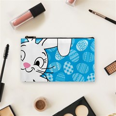 Easter Bunny  Cosmetic Bag (small)  by Valentinaart