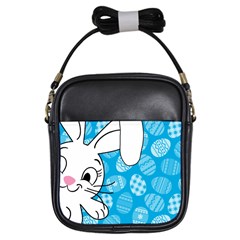 Easter Bunny  Girls Sling Bags by Valentinaart