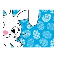 Easter Bunny  Double Sided Flano Blanket (mini)  by Valentinaart