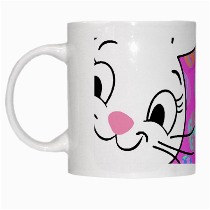 Easter bunny  White Mugs