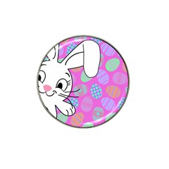 Easter Bunny  Hat Clip Ball Marker by Valentinaart