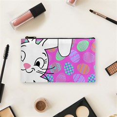 Easter Bunny  Cosmetic Bag (small)  by Valentinaart