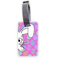 Easter Bunny  Luggage Tags (one Side)  by Valentinaart