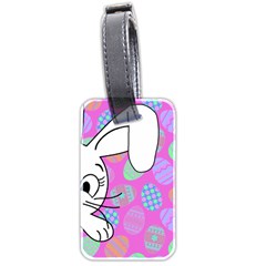 Easter Bunny  Luggage Tags (two Sides) by Valentinaart