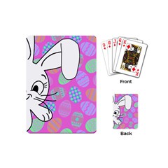 Easter Bunny  Playing Cards (mini)  by Valentinaart