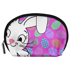 Easter Bunny  Accessory Pouches (large)  by Valentinaart