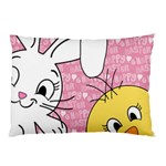 Easter bunny and chick  Pillow Case 26.62 x18.9  Pillow Case