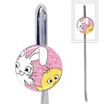 Easter bunny and chick  Book Mark Front