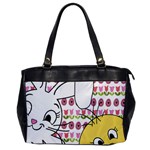 Easter bunny and chick  Office Handbags Front