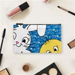 Easter bunny and chick  Cosmetic Bag (Small)  Front