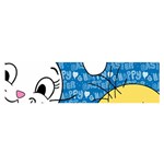 Easter bunny and chick  Satin Scarf (Oblong) Front