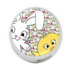 Easter Bunny And Chick  4-port Usb Hub (one Side) by Valentinaart