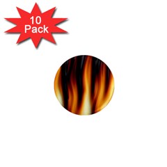 Dark Flame Pattern 1  Mini Magnet (10 Pack)  by Nexatart